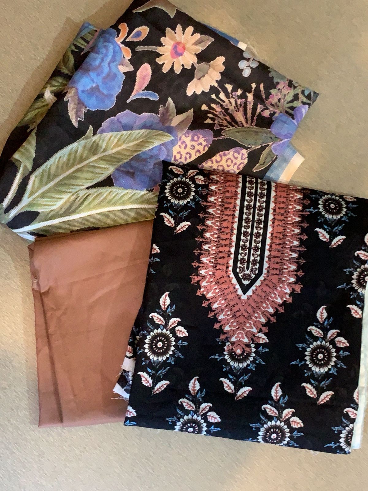 3 Pc Print Lawn