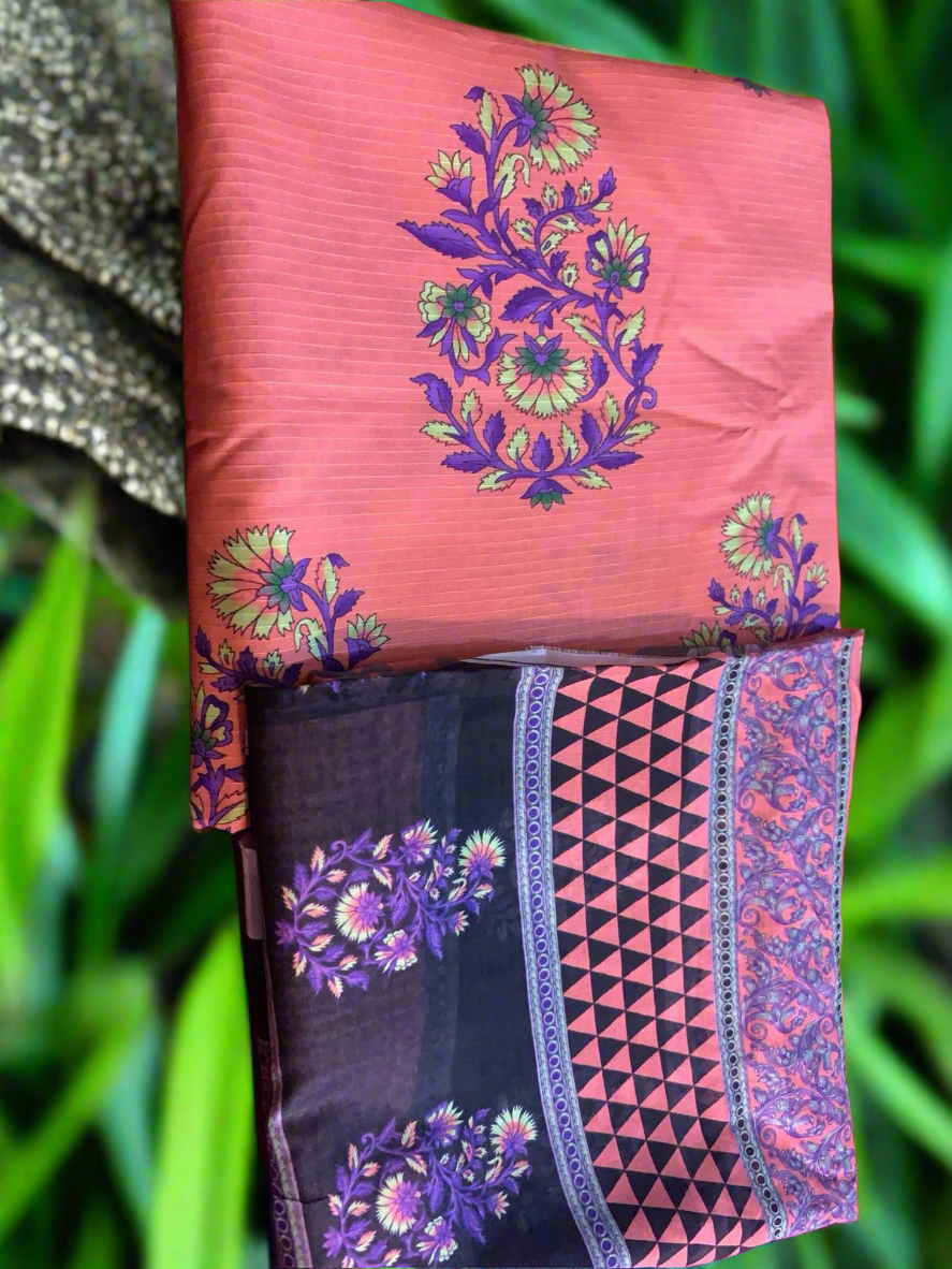 3 Pc Print Bana Dora