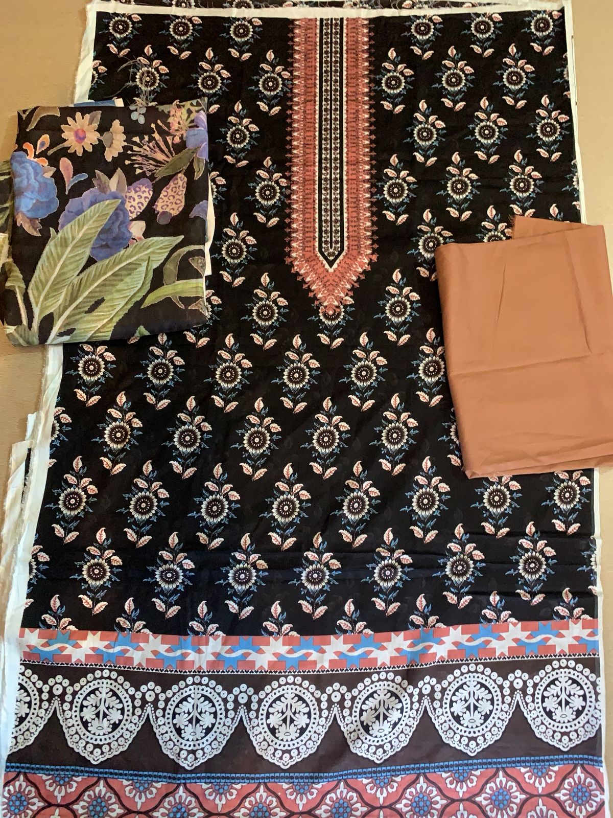 3 Pc Print Lawn